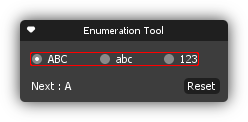 Enumeration Tool Box Style